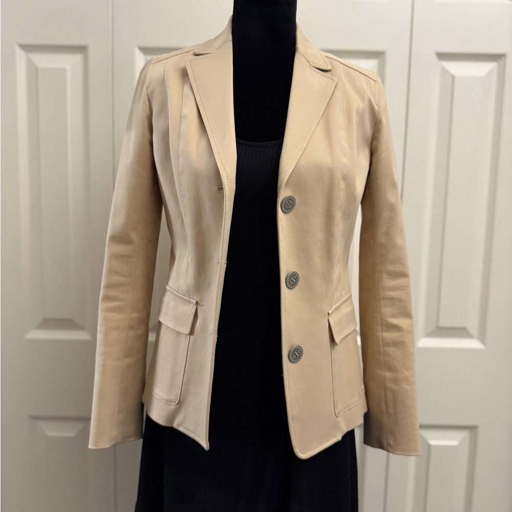 Authentic Burberry London Women's Tan Blazer
